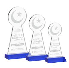 Crescent & Star Award - Blue - Over $150