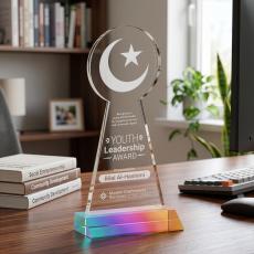Crescent & Star Award - Prismatic - Over $150