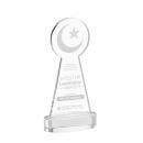 Crescent & Star Award on Alberton Base - Clear