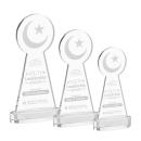 Crescent & Star Award on Alberton Base - Clear
