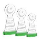 Crescent & Star Award on Alberton Base - Green