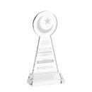 Crescent & Star Award on Hartford Base - Clear