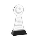 Crescent & Star Award on Hartford Base - Black