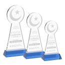 Crescent & Star Award on Hartford Base - Sky Blue