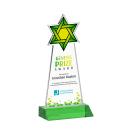 Star of David VividPrint&trade; Award - Green
