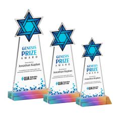Star of David VividPrint Award - Prismatic - Over $150