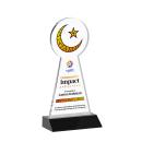 Crescent & Star VividPrint&trade; Award - Black