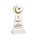 Crescent & Star VividPrint&trade; Award - White