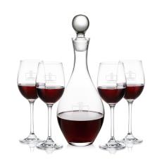 Briarwood Decanter & Burlington Wine Set - Barware Gift Sets