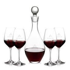 Briarwood Decanter & Santiago Wine Set - Barware Gift Sets