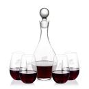 Briarwood Decanter & Boston Stemless Wine Set