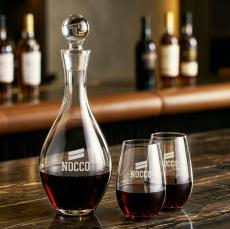 Briarwood Decanter & Boston Stemless Wine Set - Decanters