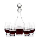 Briarwood Decanter & Glenarden Stemless Wine Set