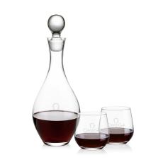Briarwood Decanter & Garland Stemless Wine Set - Decanters