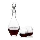 Briarwood Decanter & Hogarth Stemless Wine Set
