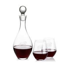 Briarwood Decanter & Reina Stemless Wine Set - Decanters