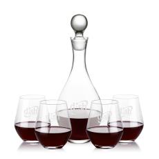 Briarwood Decanter & Reina Stemless Wine Set - Decanters