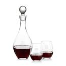 Briarwood Decanter & Stanford Stemless Wine Set