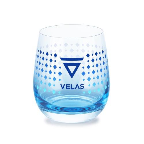 Corporate Gifts - Barware - Wine Glasses - Soudan Stemless Wine Blue - VividPrint&trade;