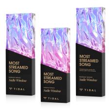 Ophelia Award - Black - Crystal Pillar Awards