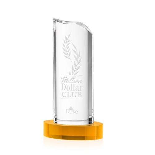 Recognition Awards - Crystal Awards - Kilburn Award - Amber