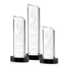 Kilburn Award - Black - Crystal Pillar Awards