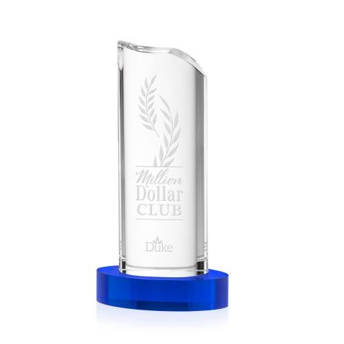 Recognition Awards - Crystal Awards - Kilburn Award - Blue