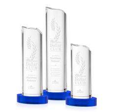Kilburn Award - Blue - Crystal Pillar Awards