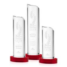 Kilburn Award - Red - Crystal Pillar Awards