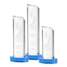 Kilburn Award - Sky Blue - Crystal Pillar Awards