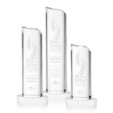 Kilburn Award - White - Crystal Pillar Awards
