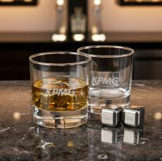 Swiss Force S/S Ice Cubes & 2 Baldwin OTR - Barware Gift Sets