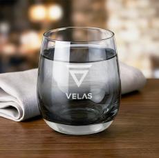 Soudan Stemless Wine Smoke - Deep Etch - Wine Glasses