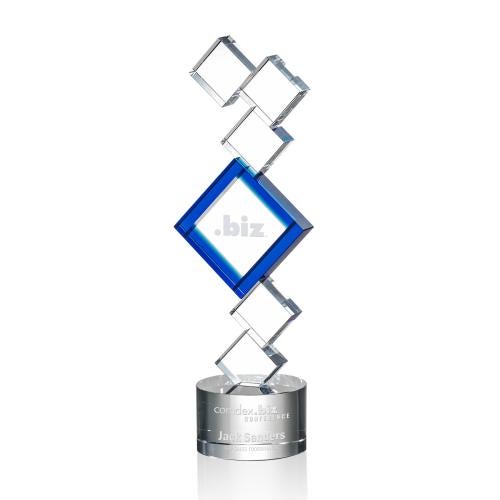 Buckingham Award - Deep Etch Recognition Awards - Crystal Awards - Buckingham Award - Deep Etch