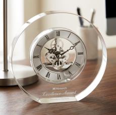 Wilkes Clock - Silver - Retirement Awards