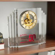 Desford VividPrint Clock - Gold - Retirement Awards