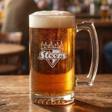 Columbus Beer Stein - Deep Etch - Beer Glasses & Steins