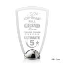 Arch Hemisphere Award - Laser Engraved