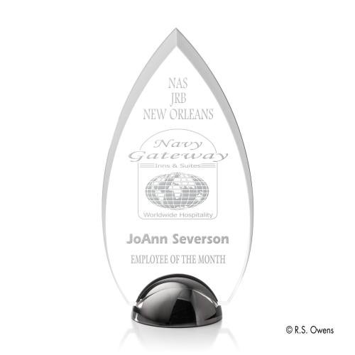 Recognition Awards - Acrylic Awards - Contour Hemisphere Award
