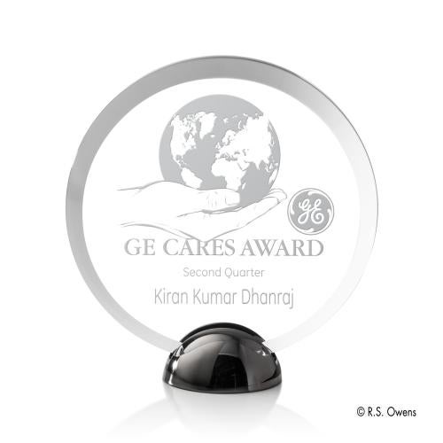 Recognition Awards - Acrylic Awards - Discus Hemisphere Award
