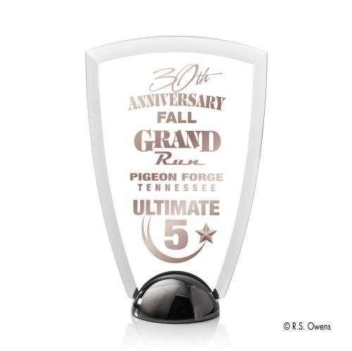 Recognition Awards - Acrylic Awards - Arch Hemisphere Award - VividPrint&trade;