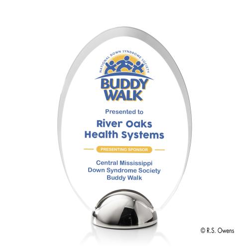 Recognition Awards - Acrylic Awards - Janus Hemisphere Award - VividPrint&trade;