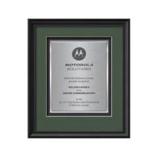 Raven Certificate TexEtch - Black - Certificate Frames