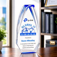 Lantana VividPrint Award - Blue - Full Color Awards