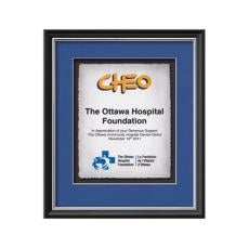 Baron -  Black/Silver - Framed Awards & Plaques