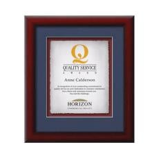 Eco -  Mahogany - Framed Awards & Plaques