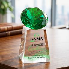 Celestina VividPrint Award - Emerald - Gemstone Awards