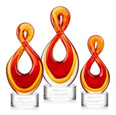 Clarion Award on Marvel Base - Art Glass Awards