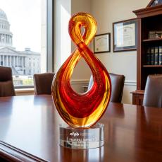 Clarion Award on Marvel Base - Art Glass Awards
