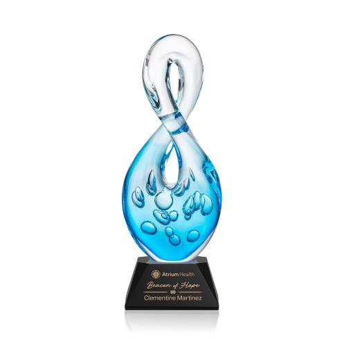 Recognition Awards - Glass Awards - Utopia Award on Sheffield Black
